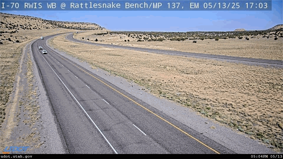 Traffic Cam I-70 RWIS WB @ Rattlesnake Bench MP 137.07 EM